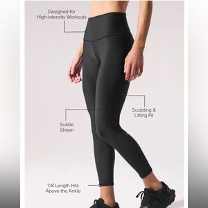 ALO Yoga Black Air Lift High-Waist Leggings
